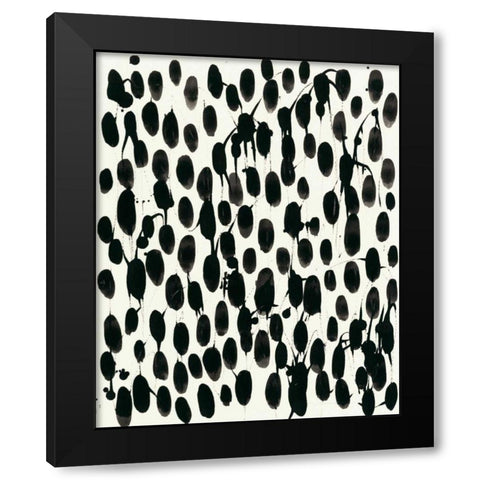 Invariable I Black Modern Wood Framed Art Print with Double Matting by Vess, June Erica