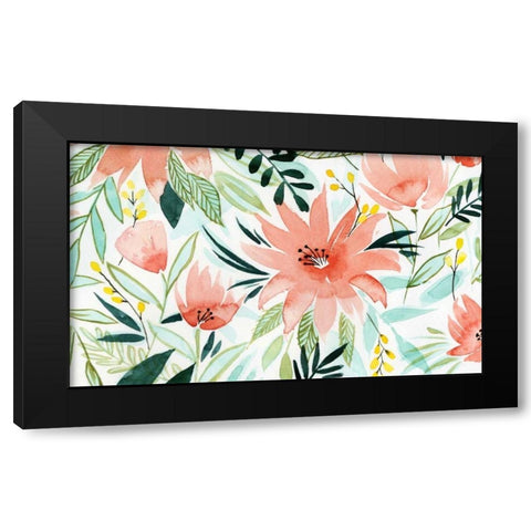 Tropical Drift I Black Modern Wood Framed Art Print by Popp, Grace