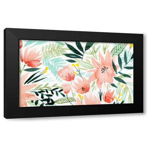 Tropical Drift IV Black Modern Wood Framed Art Print by Popp, Grace