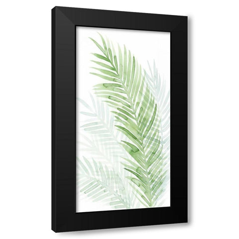 Faint Palms I Black Modern Wood Framed Art Print by Popp, Grace