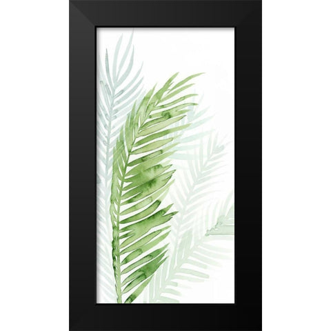 Faint Palms II Black Modern Wood Framed Art Print by Popp, Grace