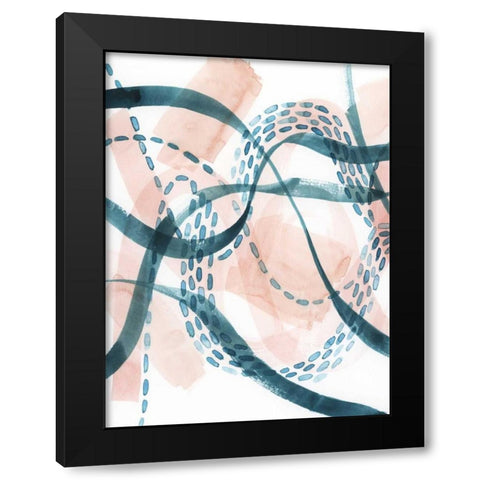 Ripple Flux I Black Modern Wood Framed Art Print by Popp, Grace