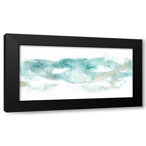 Coastal Inlet I Black Modern Wood Framed Art Print by Vess, June Erica
