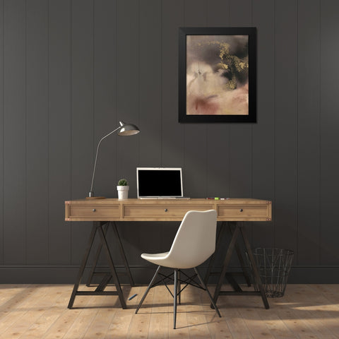 Mountain Seasons II Black Modern Wood Framed Art Print by Combs, Joyce