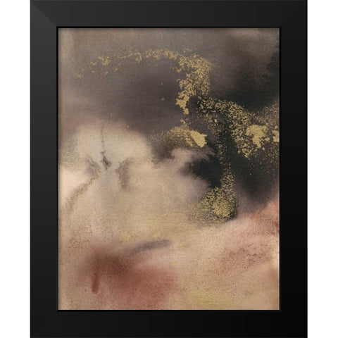 Mountain Seasons II Black Modern Wood Framed Art Print by Combs, Joyce