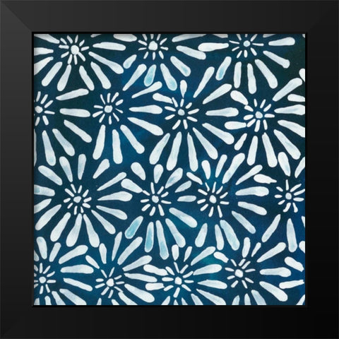 La Mer IX Black Modern Wood Framed Art Print by Zarris, Chariklia