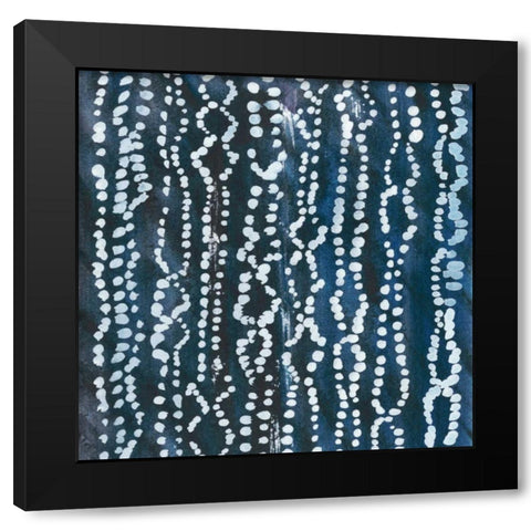 Stylus VIII Black Modern Wood Framed Art Print with Double Matting by Zarris, Chariklia