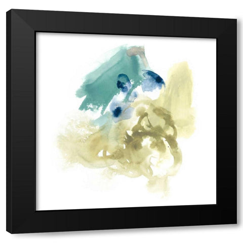 Integral Motion I Black Modern Wood Framed Art Print with Double Matting by Vess, June Erica