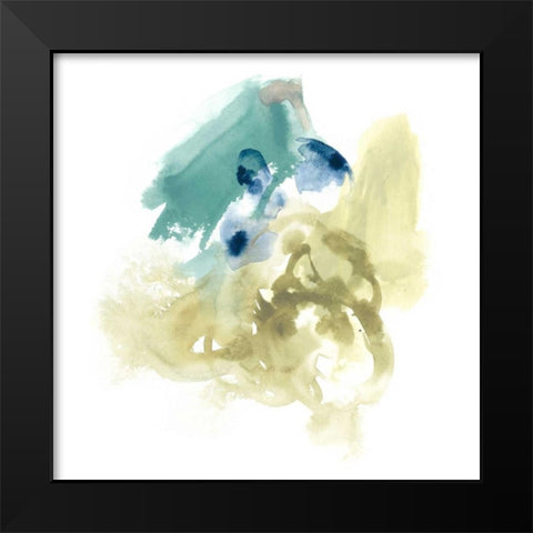 Integral Motion I Black Modern Wood Framed Art Print by Vess, June Erica