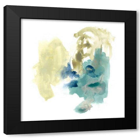 Integral Motion IV Black Modern Wood Framed Art Print by Vess, June Erica