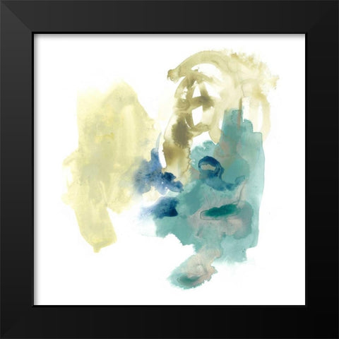 Integral Motion IV Black Modern Wood Framed Art Print by Vess, June Erica