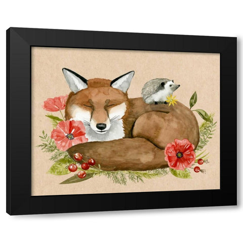 Grateful Heart I Black Modern Wood Framed Art Print by Popp, Grace