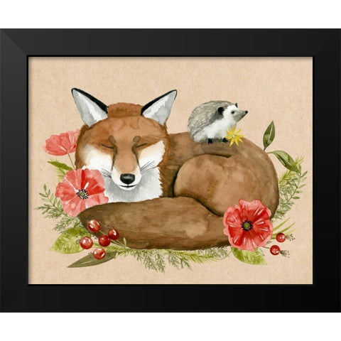 Grateful Heart I Black Modern Wood Framed Art Print by Popp, Grace