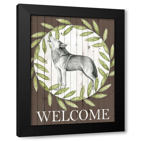 Woodland Walk IV Black Modern Wood Framed Art Print by Popp, Grace