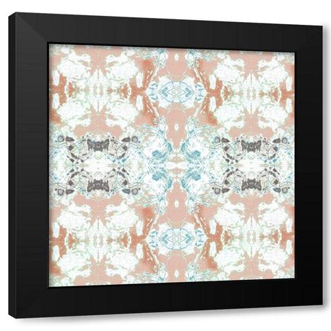 Pretty Mirror III Black Modern Wood Framed Art Print with Double Matting by Goldberger, Jennifer