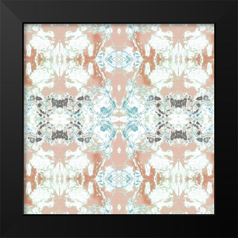 Pretty Mirror III Black Modern Wood Framed Art Print by Goldberger, Jennifer