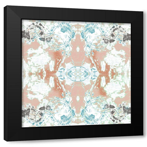 Pretty Mirror IV Black Modern Wood Framed Art Print by Goldberger, Jennifer