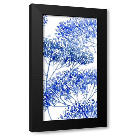 Little Sapling I Black Modern Wood Framed Art Print with Double Matting by Wang, Melissa