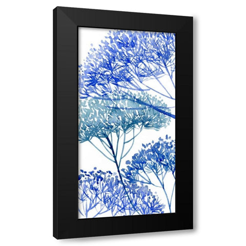 Little Sapling II Black Modern Wood Framed Art Print with Double Matting by Wang, Melissa