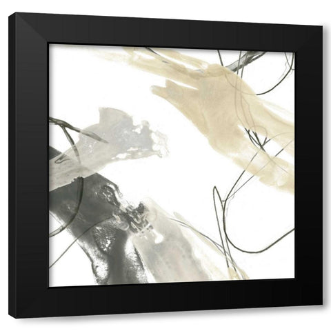 Monochrome Momentum IV Black Modern Wood Framed Art Print with Double Matting by Vess, June Erica