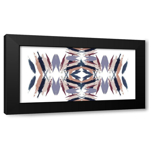 Mirror Mirror I Black Modern Wood Framed Art Print with Double Matting by Goldberger, Jennifer
