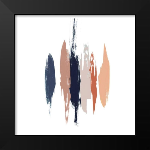Brushed II Black Modern Wood Framed Art Print by Goldberger, Jennifer