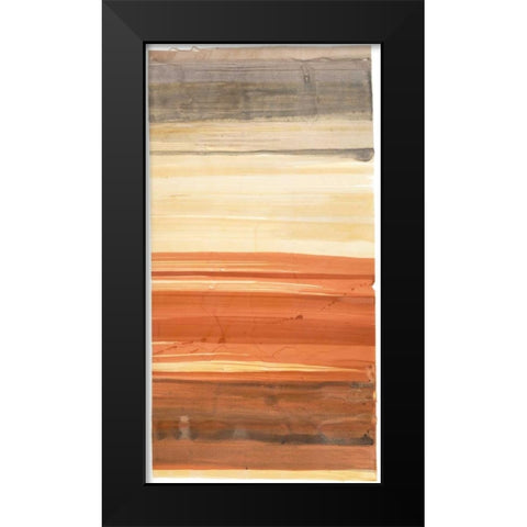 Evanescence 3 Black Modern Wood Framed Art Print by Dag, Inc.
