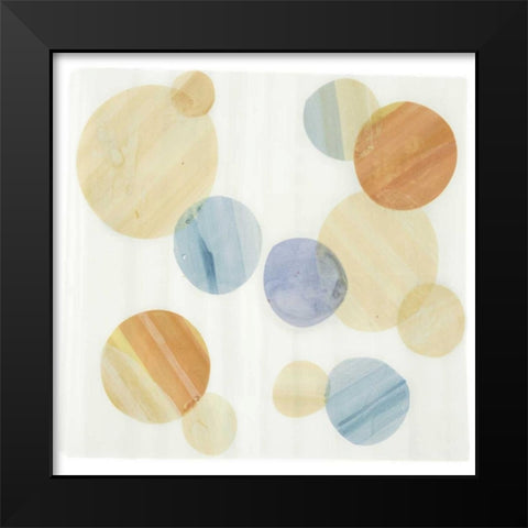Evanescence 9 Black Modern Wood Framed Art Print by Dag, Inc.