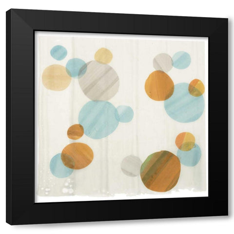 Evanescence 10 Black Modern Wood Framed Art Print by Dag, Inc.
