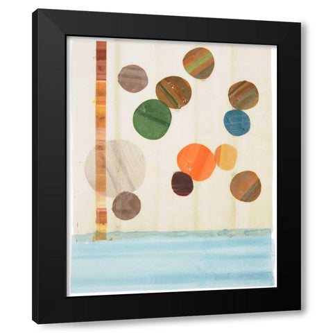 Evanescence 18 Black Modern Wood Framed Art Print by Dag, Inc.