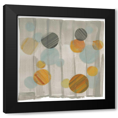 Evanescence 20 Black Modern Wood Framed Art Print with Double Matting by Dag, Inc.