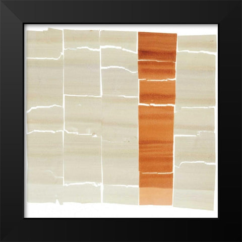Evanescence 26 Black Modern Wood Framed Art Print by Dag, Inc.