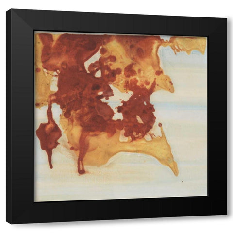 Evanescence 28 Black Modern Wood Framed Art Print by Dag, Inc.