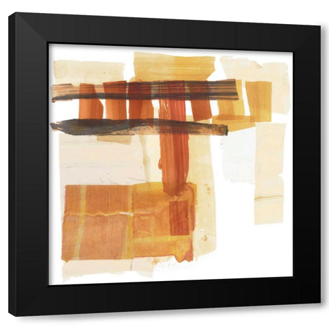 Evanescence 29 Black Modern Wood Framed Art Print by Dag, Inc.