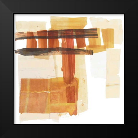 Evanescence 29 Black Modern Wood Framed Art Print by Dag, Inc.