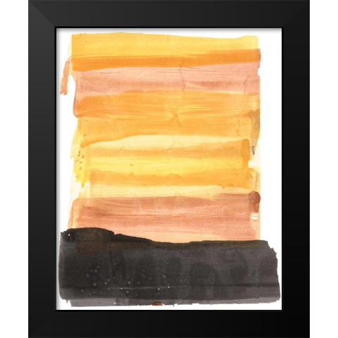 Evanescence 30 Black Modern Wood Framed Art Print by Dag, Inc.