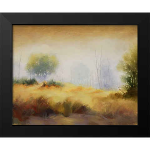 Hinterland 10 Black Modern Wood Framed Art Print by Dag, Inc.