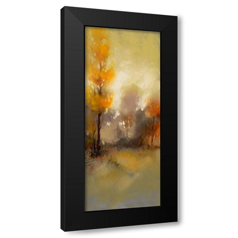Hinterland 25 Black Modern Wood Framed Art Print with Double Matting by Dag, Inc.