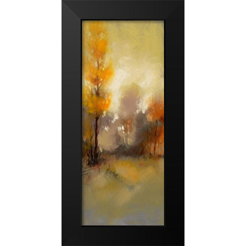 Hinterland 25 Black Modern Wood Framed Art Print by Dag, Inc.