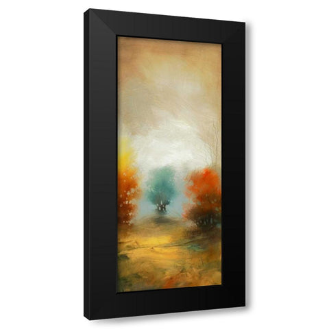 Hinterland 32 Black Modern Wood Framed Art Print by Dag, Inc.