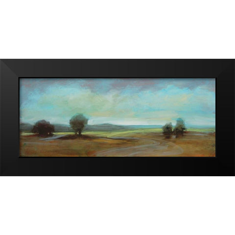 Landscape 101 Black Modern Wood Framed Art Print by Dag, Inc.