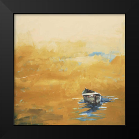 Set Sail 2 Black Modern Wood Framed Art Print by Dag, Inc.