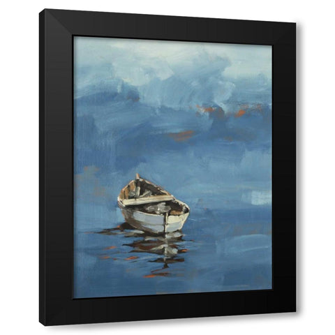 Set Sail 7 Black Modern Wood Framed Art Print with Double Matting by Dag, Inc.