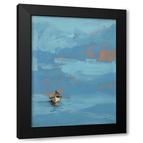 Set Sail 8 Black Modern Wood Framed Art Print with Double Matting by Dag, Inc.