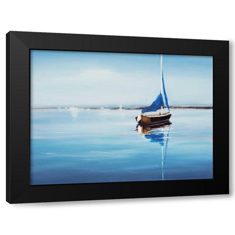 Set Sail 9 Black Modern Wood Framed Art Print by Dag, Inc.