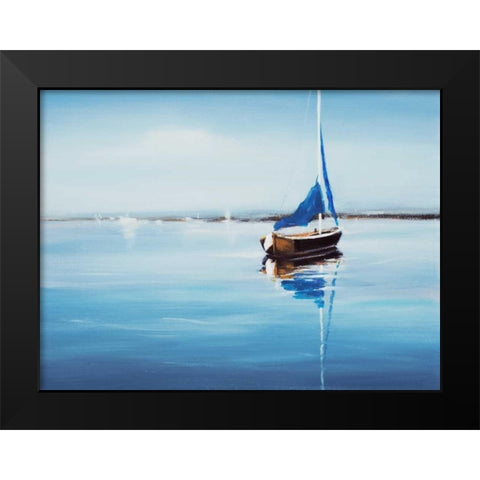Set Sail 9 Black Modern Wood Framed Art Print by Dag, Inc.
