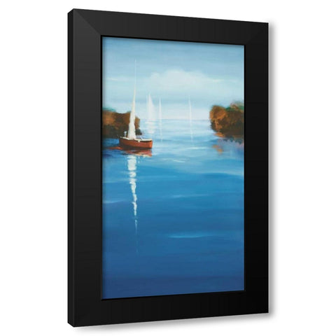 Set Sail 10 Black Modern Wood Framed Art Print by Dag, Inc.