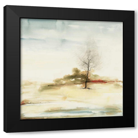 Solstice 1 Black Modern Wood Framed Art Print by Dag, Inc.
