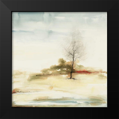 Solstice 1 Black Modern Wood Framed Art Print by Dag, Inc.