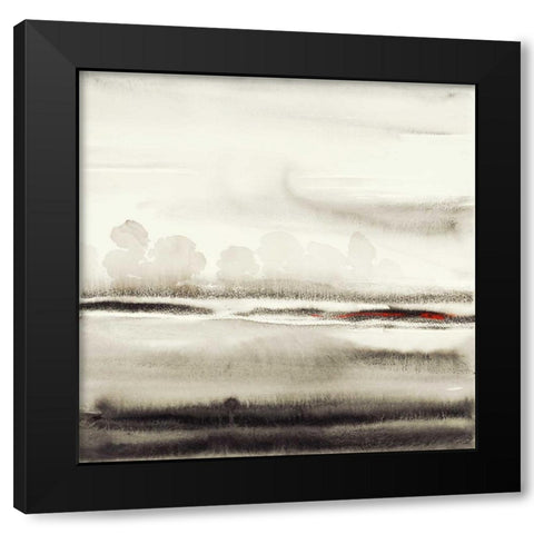 Solstice 2 Black Modern Wood Framed Art Print by Dag, Inc.